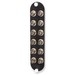 Closet Connector Housing (CCH) Panel, ST Compatible Adapters, Simplex, 12 Fiber, 62.5 µm Multimode (OM1), Ceramic Insert