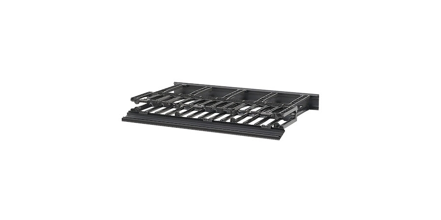 Double-Sided Cable Manager,Horizontal Cable Management,Covers Cable ...