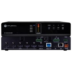 4K/UHD Five-Input HDMI Switcher with Mirrored HDMI and HDBaseT Outputs