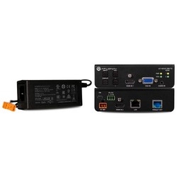Three-Input Switcher for HDMI and VGA with Ethernet-Enabled HDBaseT Output