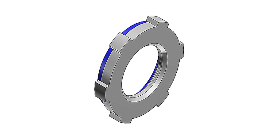 Locknuts, RMC;IMC, Steel, 1 in. Trade Size