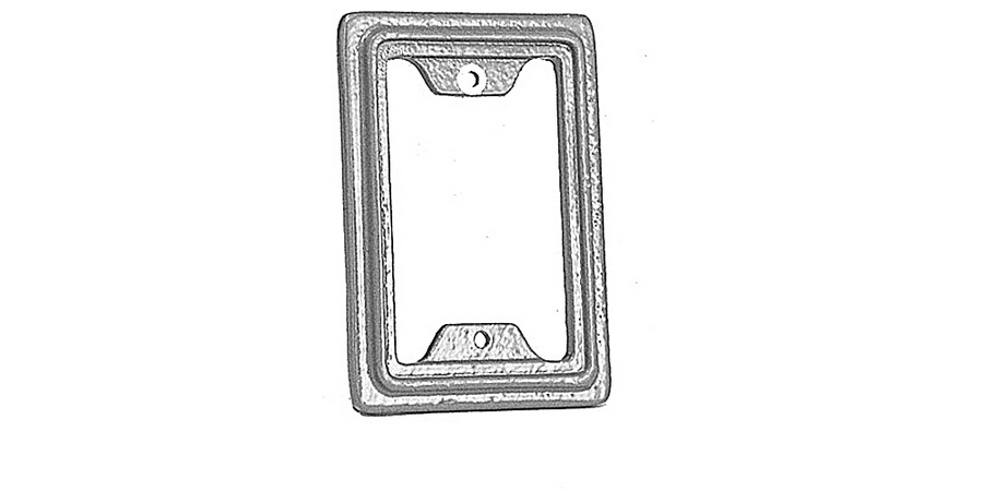 Frame Adapter, Epoxy Powder-Coated Die-Cast Aluminum