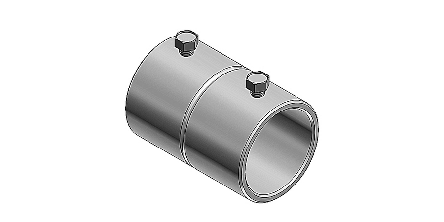 Set Screw Coupling, IMC, Set-Screw, Steel, 1-1/4 in. Trade
