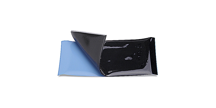 Insulating Cover, Butyl Rubber, Vinyl, 6 mil, Black