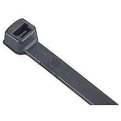 Heavy Duty Cable Tie, Black Polyamide (Nylon 6.6) for Temperatures up to 105 Degrees Celsius (220 F), Weather & Ultraviolet Resistant, Length of 701.32mm (27.611 Inches), Tensile Strength Rating of 534 Newtons (120 Pounds)