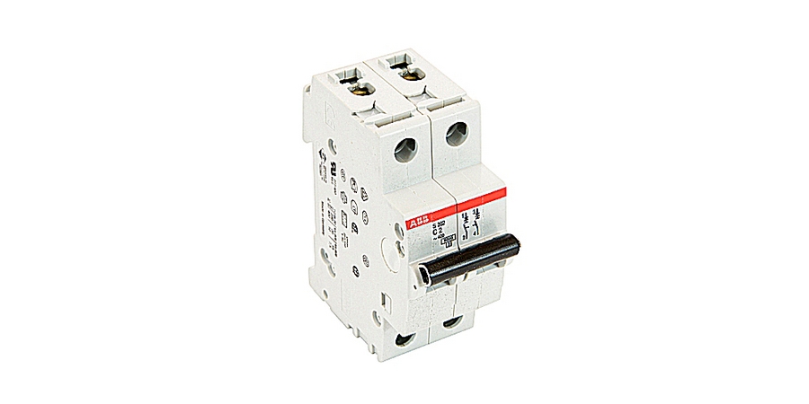 Miniature Circuit Breaker, Toggle Actuator, 2 A, 6 kA Capacity, Branch ...