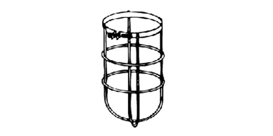 Vapor-Proof Fixture Guard Steel Wire