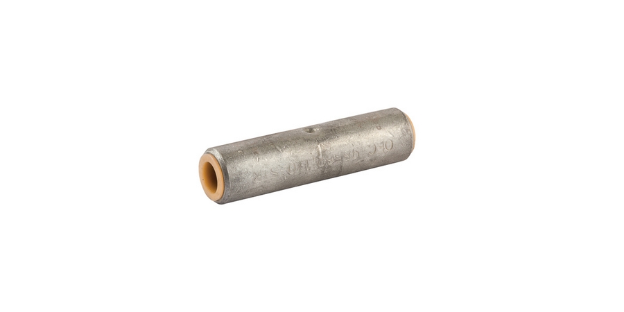 Dual Rated Splice, 600V, Aluminum, Tan, 1/0 AWG