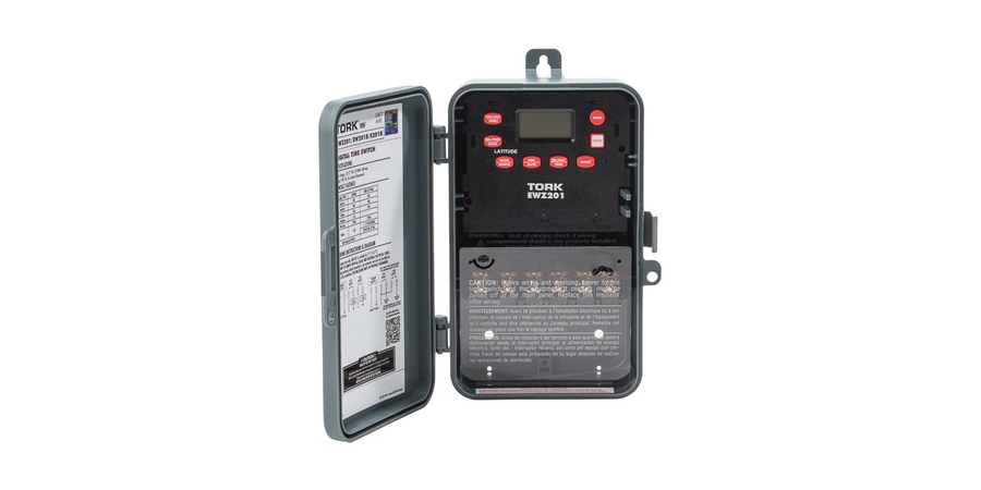 Digital Time Switch, Polycarbonate, 120/277VAC, Gray