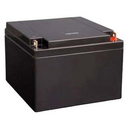 Alarm System Battery, 12V DC, 7.8 Ampere, Rated Capacity 27 Amp-Hr, Flat Pole, ABS Plastic, 16.6 CM W x 17.5 CM D x 12.5 CM H, 9.5 Kilogram Item Weight