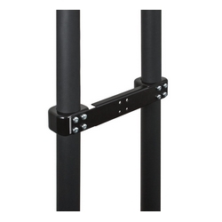 Accessory Adaptor for Twin Pole Floor Stands, Black