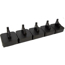 5-Unit Headset Charger - Docking Unit and Power Supply