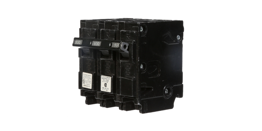 Molded-Case Circuit Breaker, Toggle Actuator, 100 A, QP-Frame, 10 kA ...