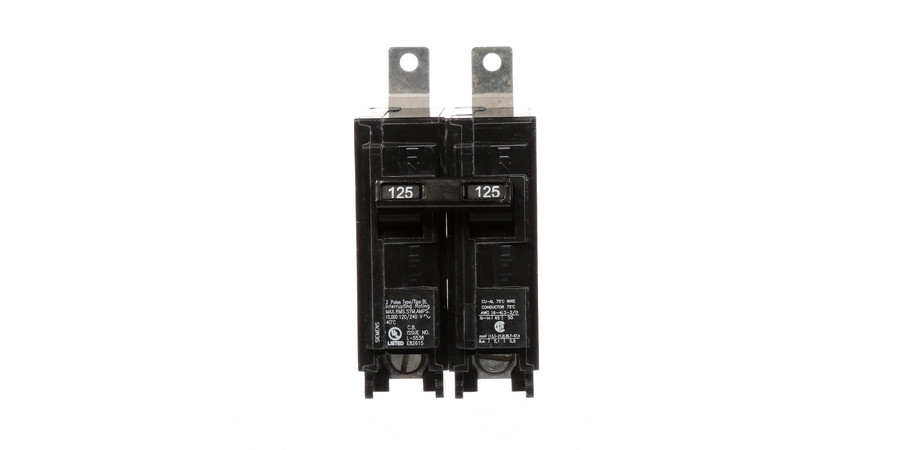 Molded-Case Circuit Breaker, Toggle Actuator, 125 A, BL-Frame, 10 kA ...