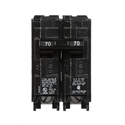 Circuit Breaker, Common Trip, Plug-In, 2 Pole, 120/240 Volt AC, 70A, 10 kA Interrupting Rating, With Insta-Wire
