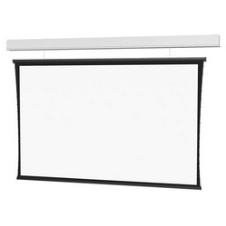 Projection Screen, Automatic, Dual Vision, 16:10 Wide Aspect Ratio, 116&quot; W x 72-1/2&quot; H, 137&quot; Diagonal, Ceiling Recessed Mount, White Case