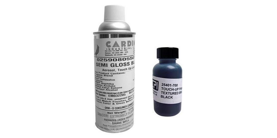 Spray Paint, Black, 1 oz. Container, Bottle, Liquid Form