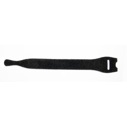 VELCRO Brand ONE-WRAP Strap 20mm x 200mm Bags of 10 Straps Black 330 Hook and Loop