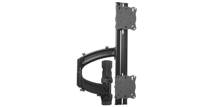 Monitor Mount Array, Adjustable, +/-10 Degree Tilt, 3.7" Depth, Wall ...