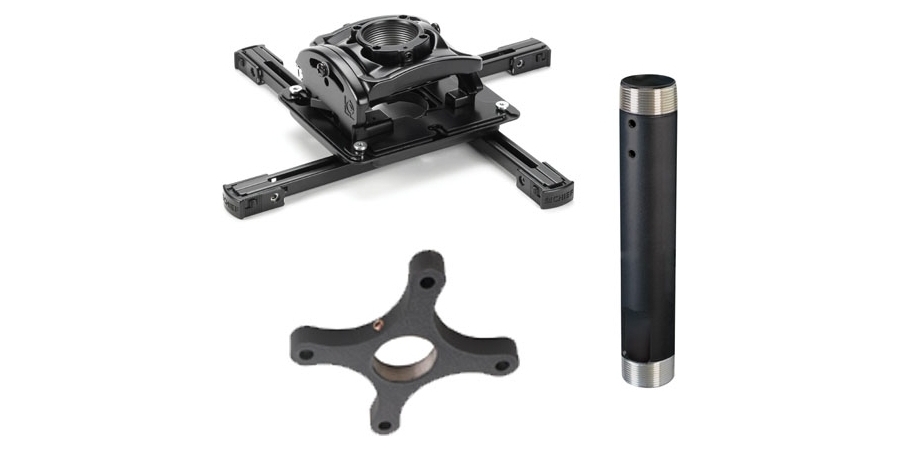 Projector Mount Kit, Universal, Black, Includes 5