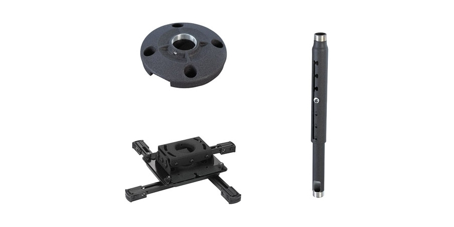 Projector Mount Kit, Universal, Black, Includes 6