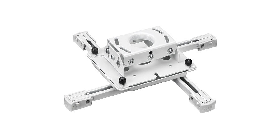 Kit with universal projector mount, fixed extension column, suspended ...