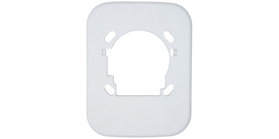 Trim Ring, White, 6.8 in. H, 2.3 in. W