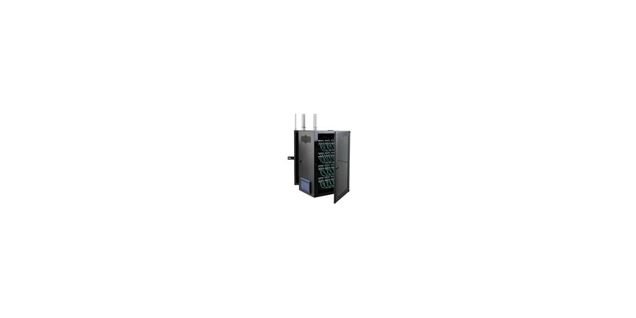Gen 3 Cabinet,Black,Aluminum/Steel,Wall Mount,19 in. Wd Mount,24 in. Dp ...