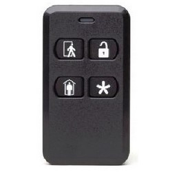 Sensor Keyfob Remote, 4-Button, 345 Megahertz Frequency, Lithium Battery