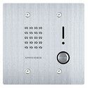 Audio Door Station, Flush Mount, 2-Gang, 24 VAC/DC, 500 Milliampere, IP54, 4-3/4" Width x 1-7/8" Depth x 4-3/4" Height, For IS System