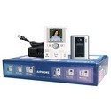 Video Intercom Set, Includes (1) JK-1MED Master Monitor, (1) PS-1820UL Power Supply, (1) JK-DA Surface Mount Door Station