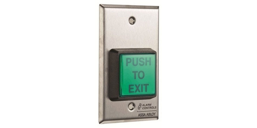 Push Button, 10 A, Green Button, Illuminated Button