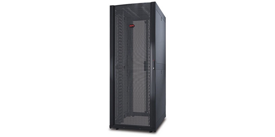 Front to Rear Server Rack Enclosure,Black,1070 mm Dp,1991 mm Ht,Steel ...