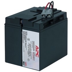 UPS System Battery Cartridge, #7, 6" Width x 7.2" Depth x 6.8" Height, Black