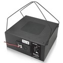 Sound Masking Loudspeaker, 100 to 10000 Hertz, 97/94 dB (Peak/Average) Sensitivity, 11-9/16" Length x 11-9/16" Width x 5-1/2" Height, Black, With 70 Volt 4 Watt Transformer