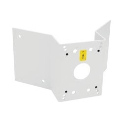 Network Camera Corner Bracket, 13.3&quot; Width x 7.2&quot; Depth x 7.5&quot; Height, 33 Lb Load, Aluminum, For Indoor/Outdoor