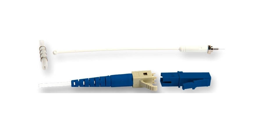 Connector, Single-Mode (OS2), LC, Blue, Composite, less than/equal to ...
