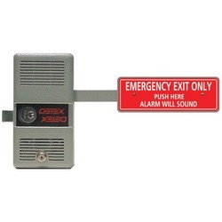 Exit Control Lock, 5-3/4&quot; Width x 3-3/4&quot; Depth x 10-3/8&quot; Height, 2200 Lb Load, Alloy, Includes Steel Plate, Photo Luminescent Sign, 100 dB Alarm