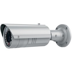 Bullet Camera, IP Intelligent, NTSC, Day/Night, H.264/MJPEG/MPEG4, 2048 x 1536 Resolution, Remote Auto Focus 8 to 32 Lens, 128 GB, 12 VDC 1A 12.5 Watt, PoE