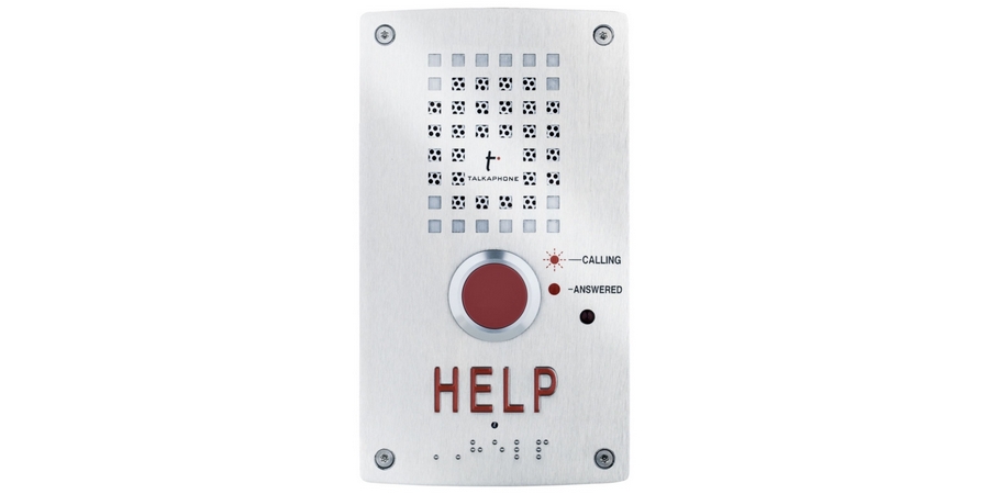 Emergency IP Help Station, RJ45, Depth 2.38 in. (60mm), Height 6.38 in ...