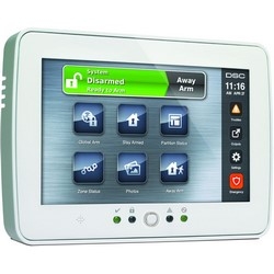 Interface de sécurité à écran tactile, 4 fils, 12 VCC, 32 à 120°F, écran de 7 po, plastique