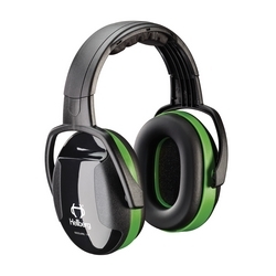 Hellberg Headband, Secure 1 with 23 dB NRR, Green/Black, Dielectric