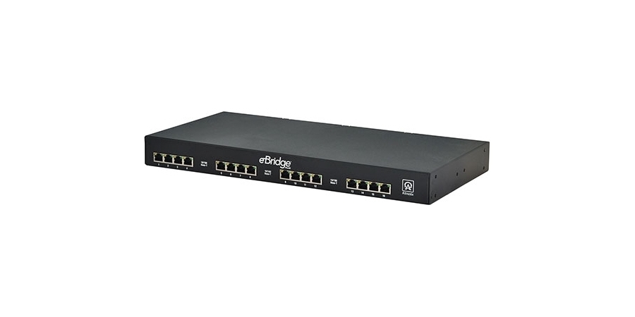 Multi-Port Receiver, 16-Port, RJ45, BNC, RG59/U Connector, 25 Mbps Data ...