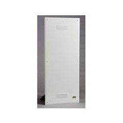 Structured Wiring Enclosure Cover, 36" Length, Powder Coated and Painted Bright White