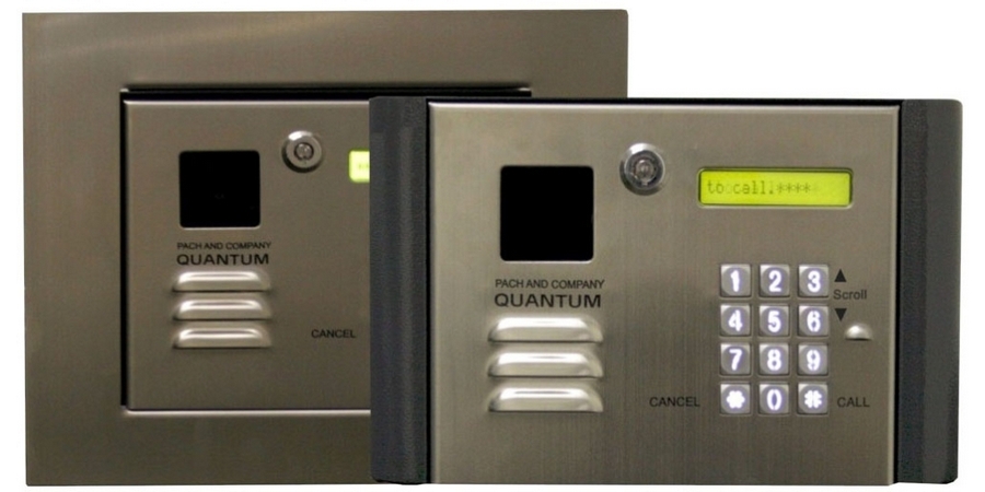 Telephone Entry System,WxHxD: 10.4 x 6.4 x 3.5 in.,Brushed Stainless ...