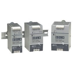 DIN Rail d’alimentation, 115/230 Volt AC, 47 à 63 Hertz, 2 à 1,5 ampères d’entrée, de sortie 12 volts, 9 ampères, 108 Watt, 2,56" largeur x profondeur 4,55" x 4,88" hauteur, montage sur Rail DIN
