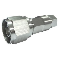 Wireless and Radiating Connector, Straight, N Male, 50 Ohm Impedance, 0.8" Diameter x 1.89" Length