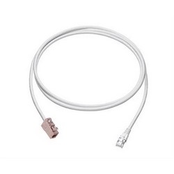 Consolidation Point Cable RJ45Plug To AMP-Twist 6A Jack F/FTP LSZH White 15M