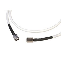 MRJ21 Cable Assembly CAT5E U/F/ UTP 180 Degree Backshell, 8.0Mwhite