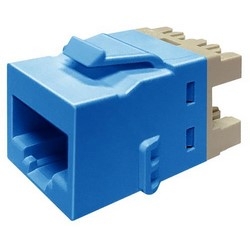 CAT 5E Modular Jack, KL Series, UTP 8W8P T568A/B, Blue